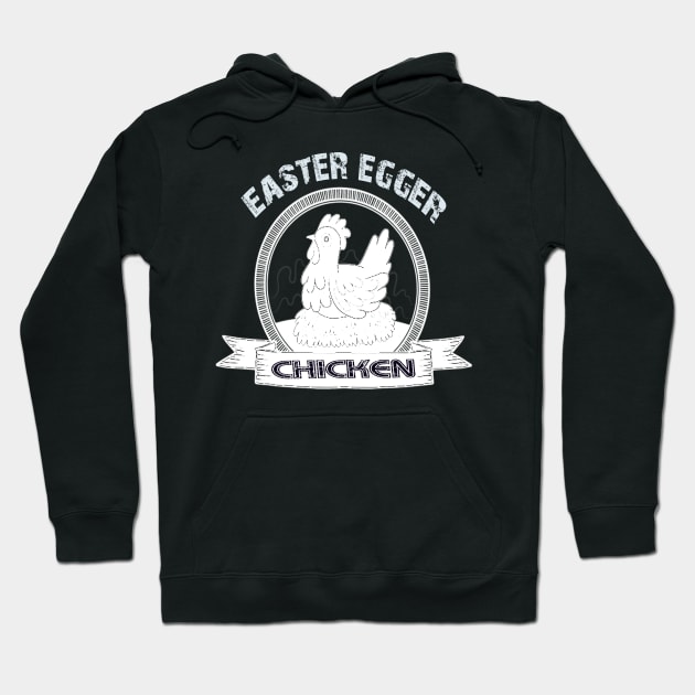 Easter egger chicken Hoodie by Vitarisa Tees